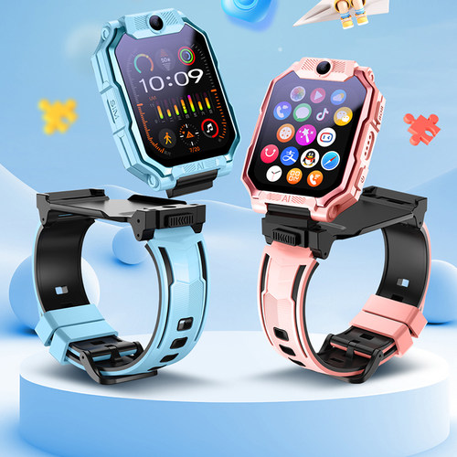 5G小学生儿童智能电话定位男女天才通话香港台湾跨境外版插卡手表