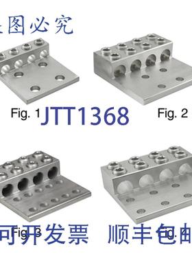 供应ILSCO T4A4-600N 机械接线片 12英寸 铝制 600-2 4端口