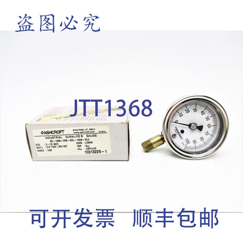 现货供应阿什克罗夫特 25-1009-AW-02L-100-XLJ 100PSI 2-1/2