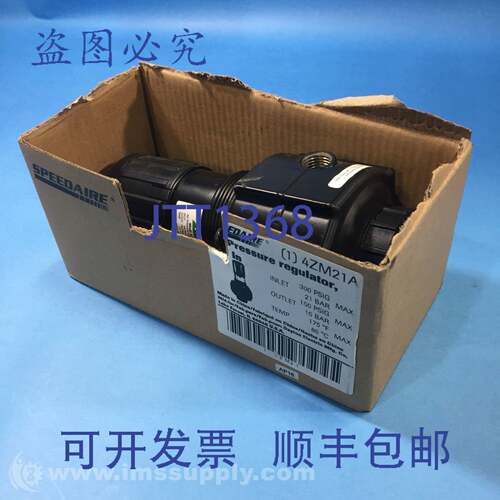 现货供应Speedaire 4ZM21A 压力调节器，300PSIG FNOB