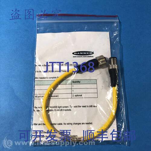 现货供应Banner Engineering Corp. DEE2R-81D-10292 电线组 FNFP