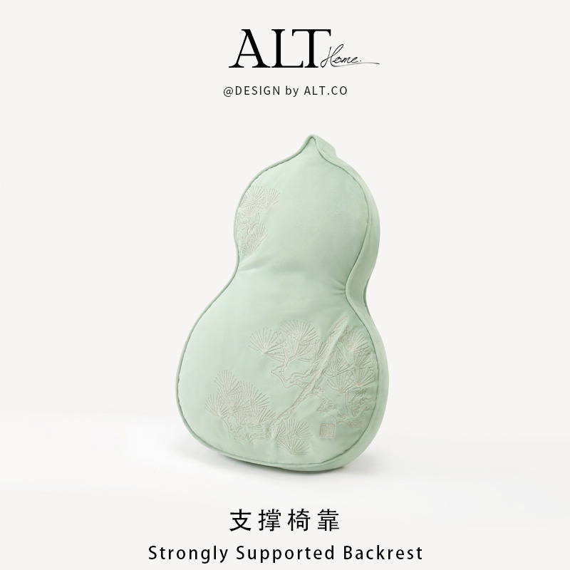 靠枕办公室办公椅子护腰靠垫腰枕工位孕妇久坐沙发抱枕腰靠可拆洗