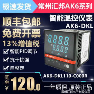 温控仪 DPL110 DKL110 C000R AK6 DKL210 常州汇邦智能温控表