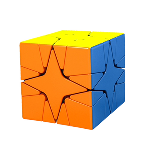 魔域文化北极星魔方异形斜转实色磨砂面顺滑学生高难度儿童玩具