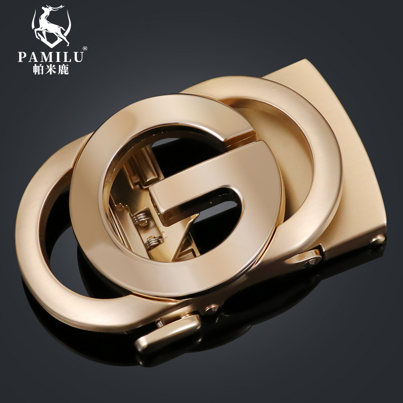 帕米高端精品自动卡槽腰带扣头