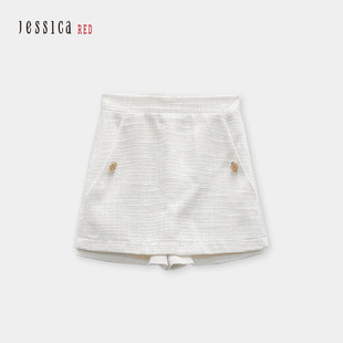 JessicaRED杰西卡半裙新款夏迷你宽松百搭休闲裙裤804228