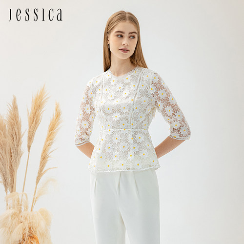 立体小雏菊JESSICA绣花