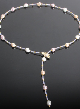 梦思隆巴洛克贝珠珍珠腰链配连衣裙子装饰高级感女款腰带高端配饰