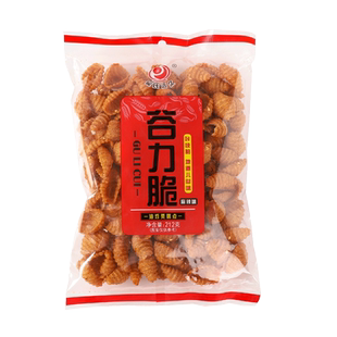 吴氏远久谷力脆猫耳朵肥肠酥192g大袋装四川特产麻辣鱼卷休闲零食