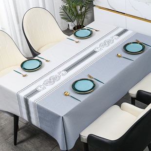 桌布2021年新款高档ins风防水防油防烫免洗pvc防滑写字台茶几桌垫
