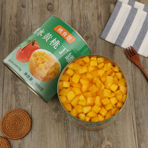 桃食慧水果罐头斤装烘焙披萨