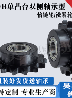 VLU01-35-40-50-60链轮惰轮单凸台双轴承惰轮DRCBW35-40-10-30齿