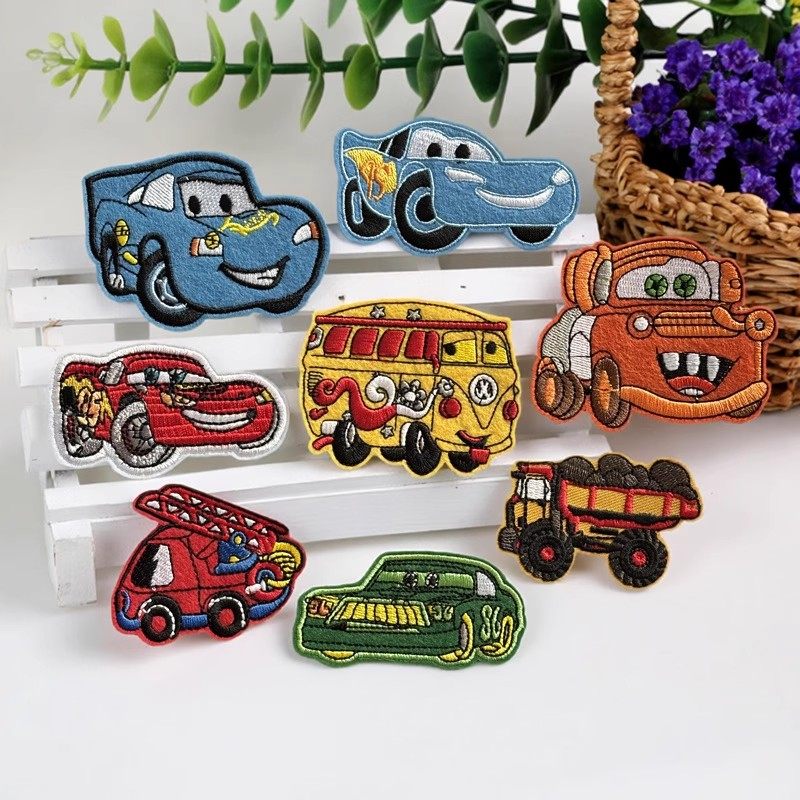 熨烫款卡通刺绣布贴衣服包包装饰贴花修补贴diy补丁贴小熊汽车,居家布艺,布贴,淘宝优惠券,粉丝福利购,淘宝优惠卷