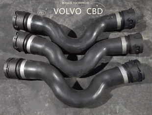 沃尔沃S80S60LV60XC60上水管下水管水箱散热器三通管汽车配件全新