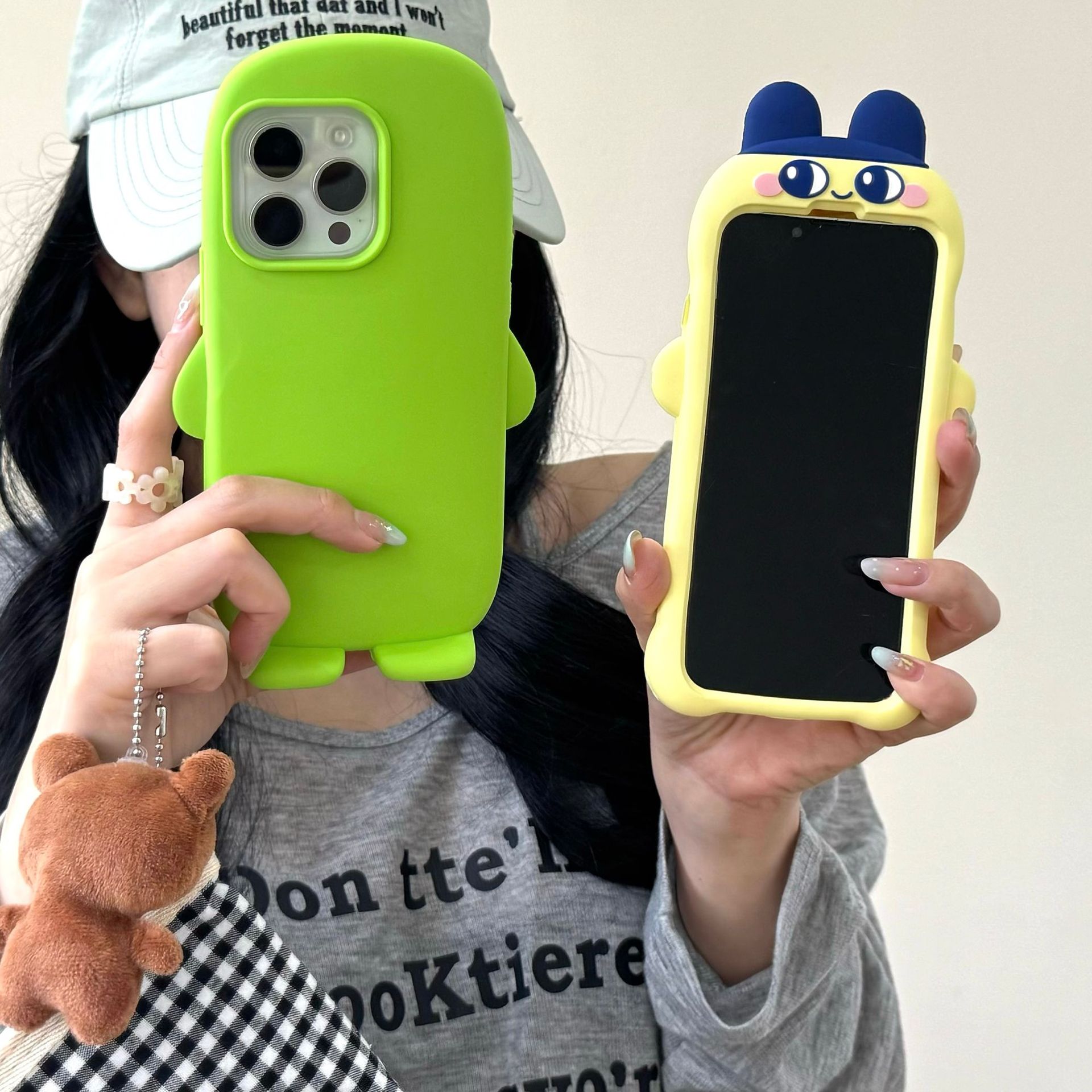 拓麻歌子站立麻美吉咕叽iPhone17苹果16适用13/14pro max手机壳15