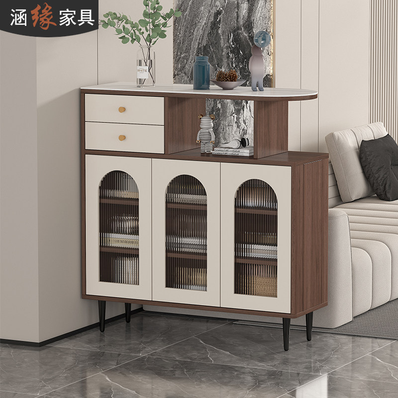 入户玄关柜客厅隔间柜现代简约鞋柜家用门口间厅柜沙发边柜7W29