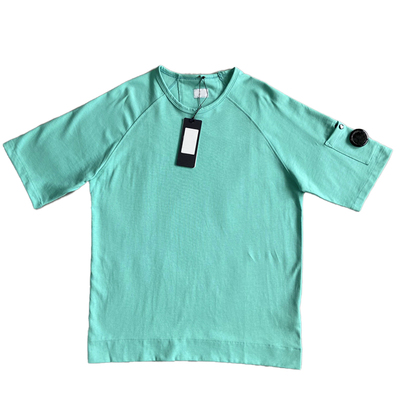 topstoney镜片C.重磅P平纹针织短袖夏季机能风纯色宽松纯棉短袖