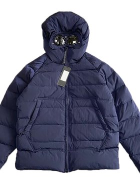 TOPSTONEY都市户外御寒90白鸭绒羽绒服男士春冬季连帽防风羽绒服