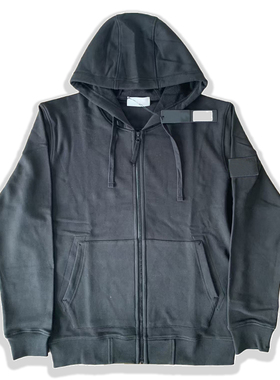 Topstoney 石头衫秋冬季休闲连帽卫衣男士简约拉链卫衣宽松运动