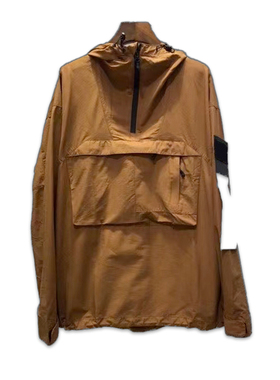 TOPSTONEY日系复古工装套头连帽夹克春秋新款潮流宽松冲锋衣外套