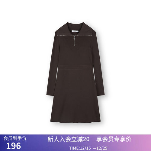 【商场同款】LILY冬连衣裙123430T7313