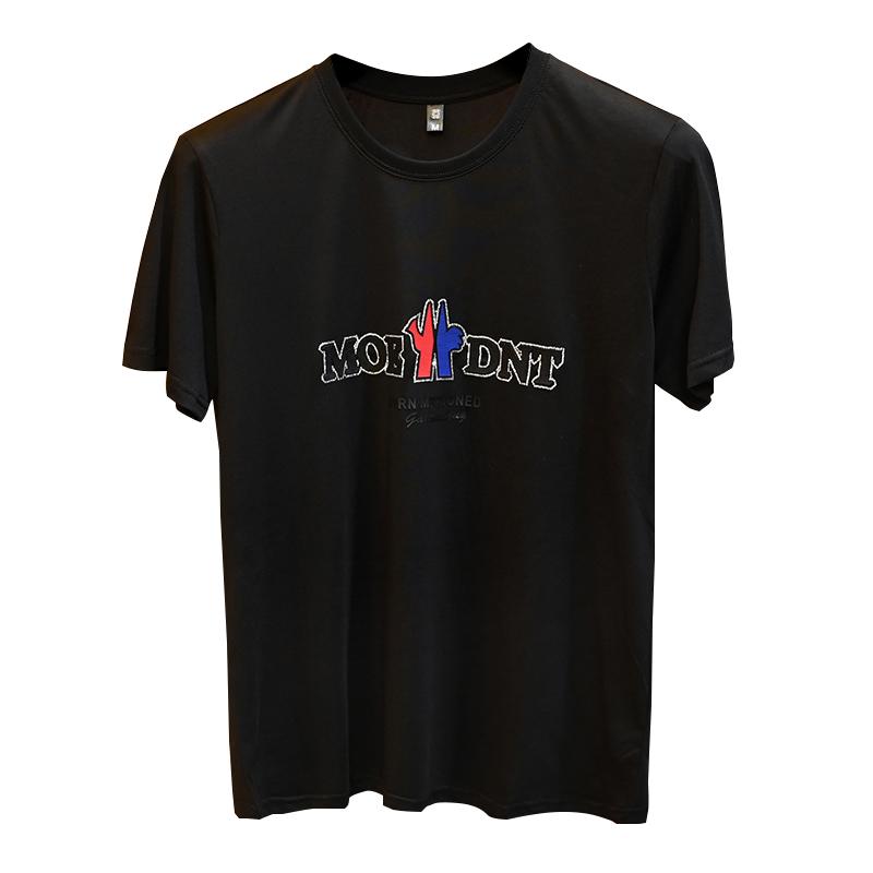 2025夏季新款丝光棉大码短袖T恤QT60665386P70M-6XL,男装T恤,钱塘6066（原711）