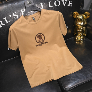 2025夏季新款丝光棉大码短袖T恤QT60665388P70M-6XL