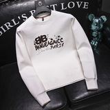 2025秋冬新款男士圆领卫衣QT60666087P105M-6XL，男装卫衣，钱塘6066（原711）