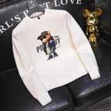 2025秋冬新款男士圆领卫衣60666111P105M-6XL，男装卫衣，钱塘6066（原711）