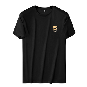 2025夏季新款丝光棉短袖T恤  QT6066  5023 P60 M-6XL 平铺图片