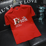2025夏季新款丝光棉大码短袖T恤QT60665321P65M-6XL，男装T恤，钱塘6066（原711）