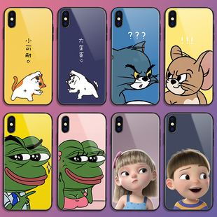 情侣适用iphone13/xr/12/xs手机壳7/8plus苹果11promax华为小米9