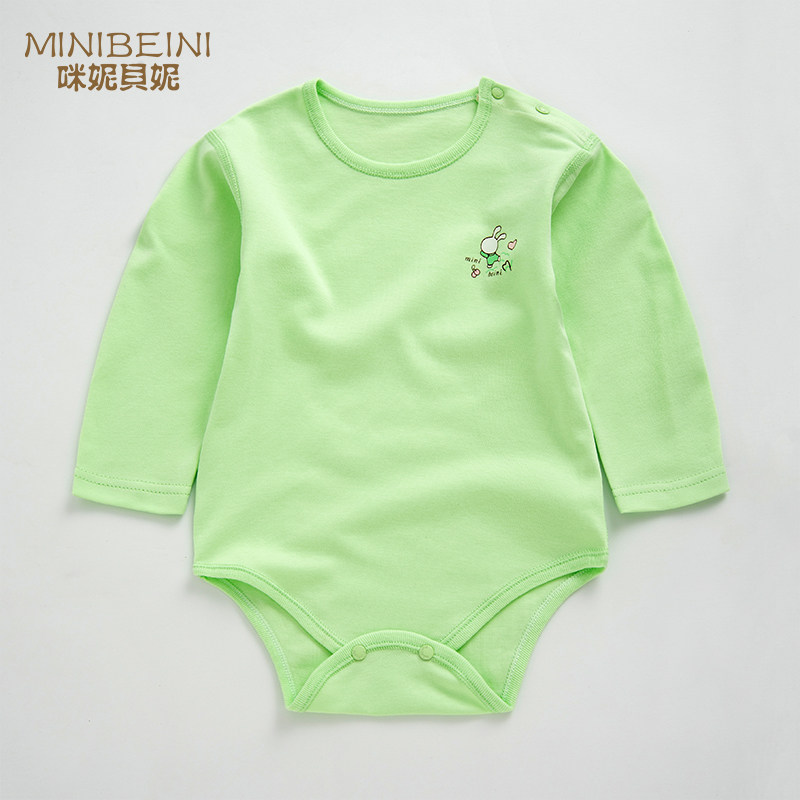 Bani new pattern baby Long sleeve triangle Romper pure cotton Autumn Newborn Climbing clothes baby Autumn coat one-piece garmentin the Children/Baby/Family fitted , Jumpsuit/Climbing clothes/Romper  category - from Buy2taobao.com to provide professional Taobao agent buy service