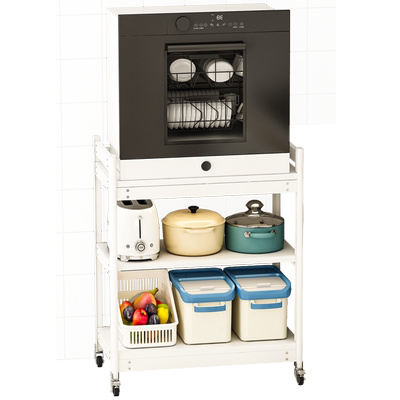 太空铝落地大尺寸洗碗机置物架