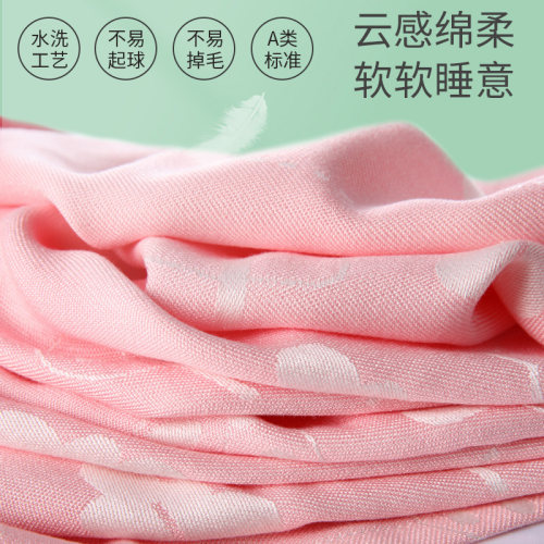 婴儿竹纤维午睡空调毯儿童冰丝毯
