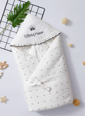 包被婴儿初生新生儿抱被春夏季薄款宝宝纯棉产房裹被三四五月份