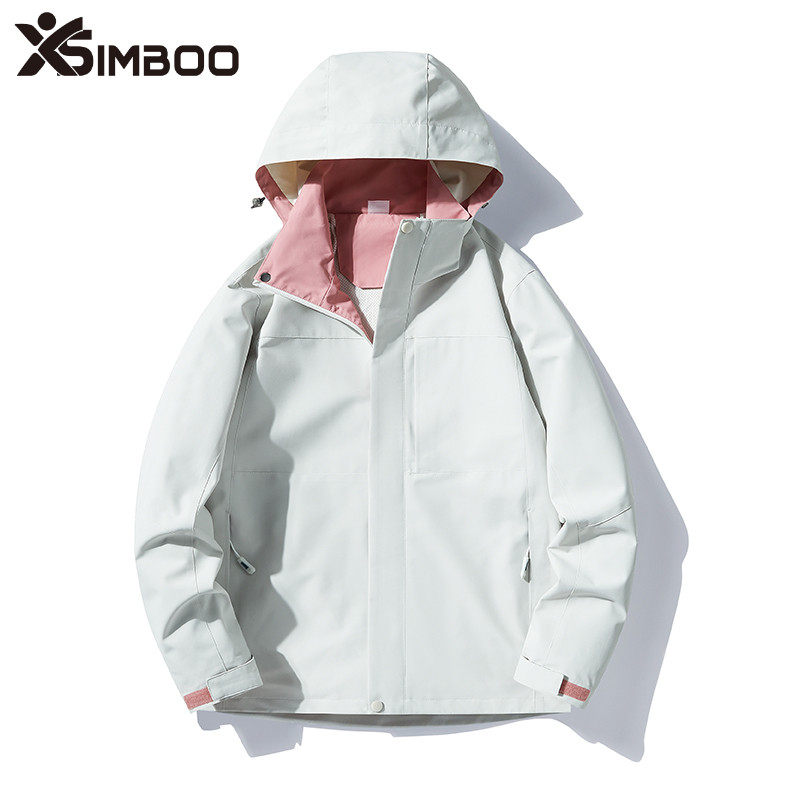 simboo单层冲锋衣防风女