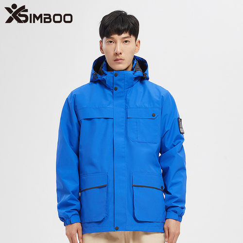 羽绒内胆冲锋衣男女可拆卸两件套