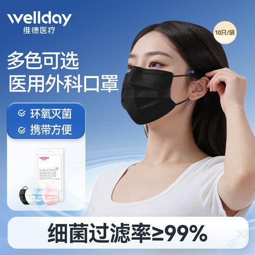 维德医疗医用外科口罩轻薄透气