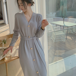 哺乳洋装春秋装外穿产后期哺乳衣服秋季外出时尚辣妈款潮妈女装