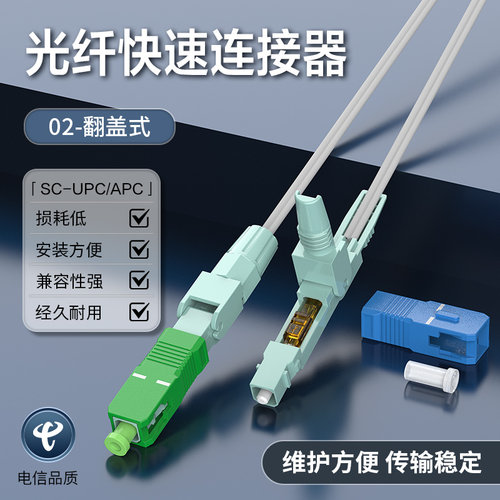 FTTH埋式SC基础翻盖款光纤耦合器