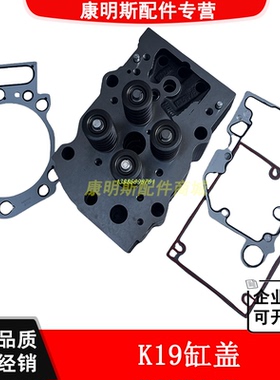 适用重庆康明斯KTA19柴油发动机配件康明斯船用发电机组缸盖总成