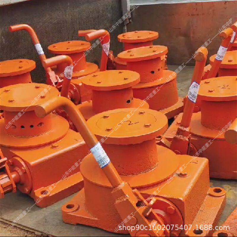 煤矿输送机涡轮卷筒 皮带张紧装置 SPJ-120型手动涡轮卷筒