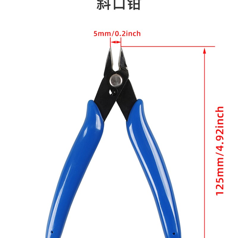 3D打印机配件 模型打磨修边刀雕刻刀斜口钳什锦锉刀镊.子工具套件
