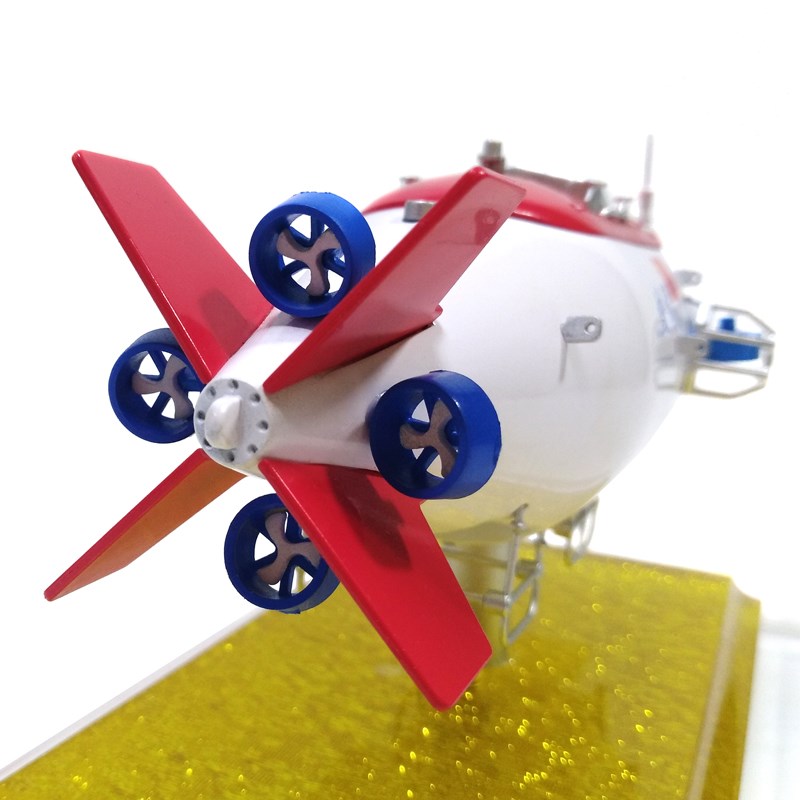 1:26蛟龙号深潜器模q型海洋科考载人潜水器探测器合金成品摆件展