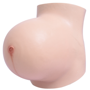 娅洛倩假肚子孕妇仿真硅胶大肚皮网红COS男士体验怀孕孕肚假肚皮