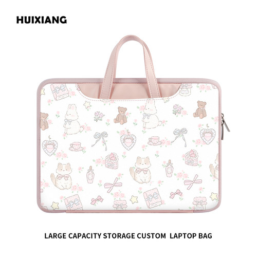 原创小众手提电脑包大容量设计