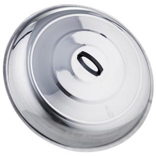 翔浪不锈钢锅盖加厚加高圆形特大号炒锅盖子家用蒸锅鼎盖缸盖桶盖