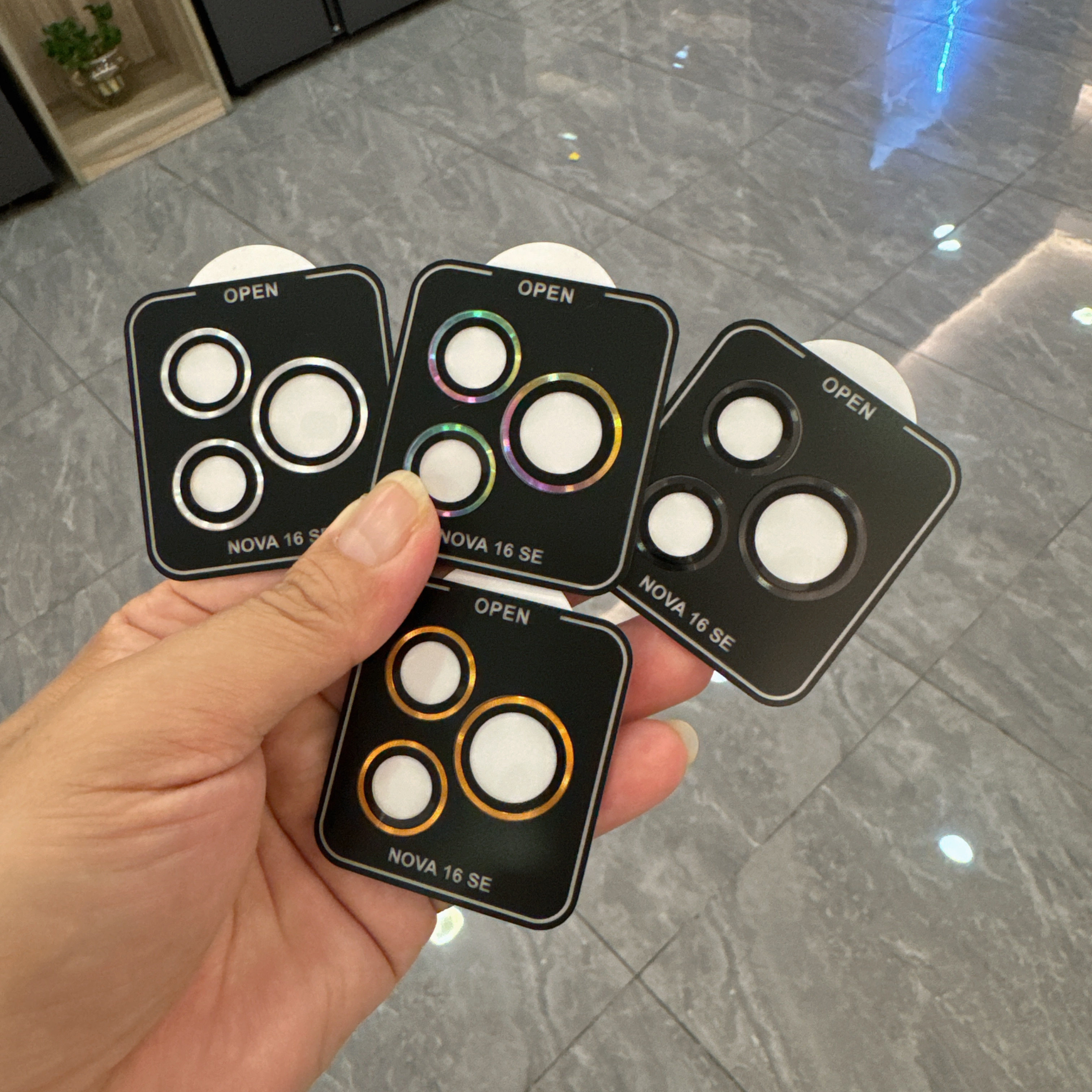 适用华为nova16SE镜头膜鹰眼定位nova16se后摄金属钢化防摔保护膜