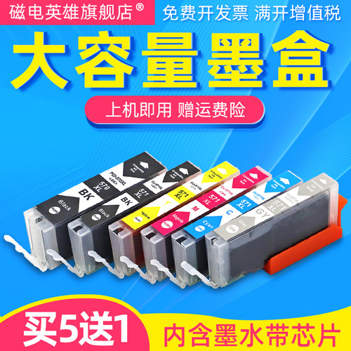 打印机彩色TS5050墨水盒PGI570